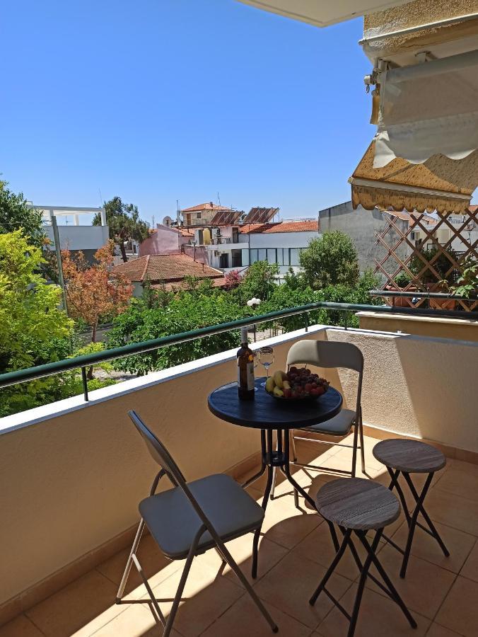 1 Bedroom Apartment In Nea Kallikrateia ภายนอก รูปภาพ